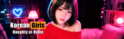 Korean GIRLS: Naughty at Home 